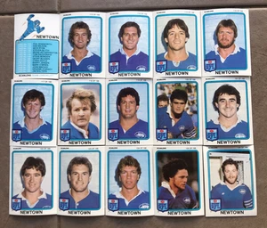 1981 Scanlens Rugby League cards  - Newtown Jets Full set And C/L - 15 Cards - Picture 1 of 1