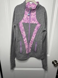 Ivivva Girls Perfect Your Practice Purple/Gray Size 12 - Picture 1 of 4