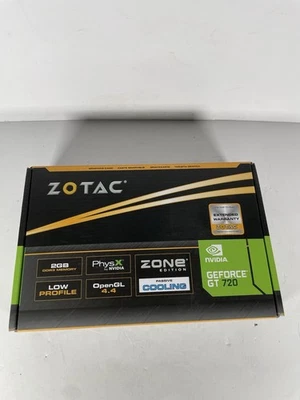 ZOTAC GeForce GT 720 Zone Edition Graphics Card 2gb 64 Bit DDR 3 - Image 1 of 4