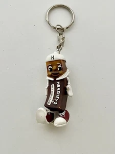 HERSHEY'S Milk Chocolate Bar Keychain Key Ring Novelty Mascot Souvenir Bag Clip - Picture 1 of 6