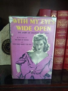 HTF_With My Eyes Wide Open_Marjorie Smith_HCDJ_1st Edition_1949_Good - Picture 1 of 12