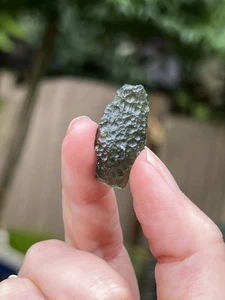 Moldavite Czech Vrábce Genuine Specimen Tektite 15 Carat 3g 222 - Picture 1 of 10
