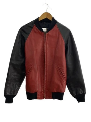 Schott USA Leather Jacket Blouson Red Size 36 - Image 1 of 4