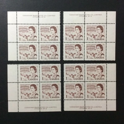 BroadviewStamps Canada #454 PL3 matching set.  MNH VF. - Image 1 of 2