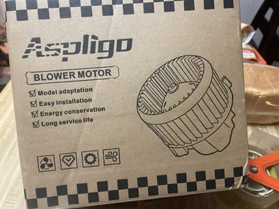 Front HVAC Aspligo Blower Motor for Ford F-250 F-350 Super Duty 1999-2003 - Image 1 of 4