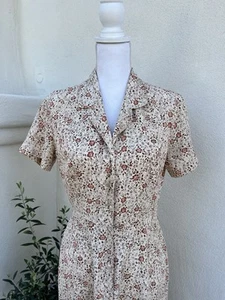 NY & Co. 90’s Floral Button Detail Maxi Dress size 6 Friends Coquette Vintage - Picture 1 of 16