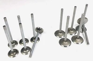 Juego de válvulas de admisión + escape/16 para Jeep 1987-1998 4,0 L 1,91/1,50 cabezal, 311 vástago - Imagen 1 de 7