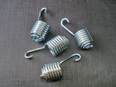 4 pcs headlight adjuster zinc plated springs fits Chrysler Plymouth Dodge USA - Image 1 of 4