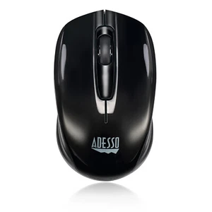 Adesso iMouse S50 Wireless RF Optical Mini Mouse - Black - Picture 1 of 5