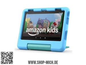 AMAZON Fire HD 8 Kids-Tablet | 32GB | 12 Gen. 2024 | 3GB RAM | Blau ✅ NEU & OVP - Bild 1 von 6