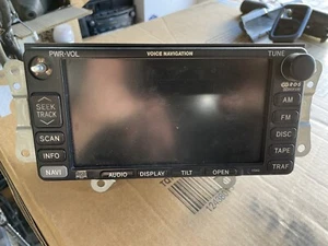 2002 2003 Lexus ES300 Voice Navigation Audio Info Display Screen 86120-33550 OEM - Picture 1 of 3