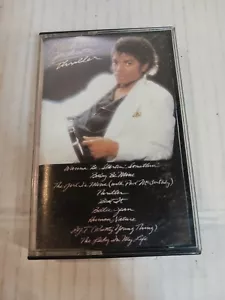 Michael Jackson - Thriller - 1982 Qet 38112 Rare Paper Label Pop Cassette Tape - Picture 1 of 8