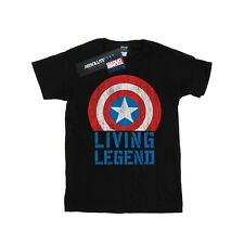 Marvel Boys Captain America Living Legend T-Shirt (BI30603)