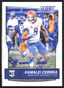 2016 Panini Score #437 Kamalei Correa Auto RC - Picture 1 of 2