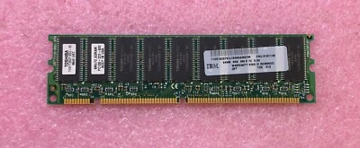 1 x 64MB TOSHIBA PC-100 ECC MEMORY SDRAM - THMY7280F1BEG-80 - FRU:01K1140 - Image 1 of 2