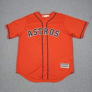 Jose Altuve Houston Astros Jersey Men Large Majestic World Series Patch Stitched - Picture 1 of 16