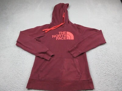North Face Sweater Womens Adult Small Petite Red Outdoor Hoodie Sweatshirt - Image 1 of 4