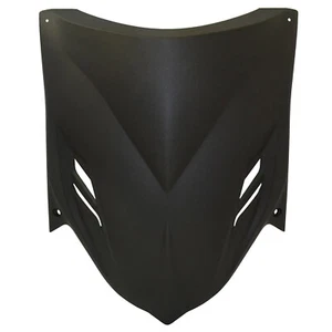 Matt Black Front Headlight Mask Cover Large Shield For YAMAHA Zuma BWS 125 YW125 - Picture 1 of 6