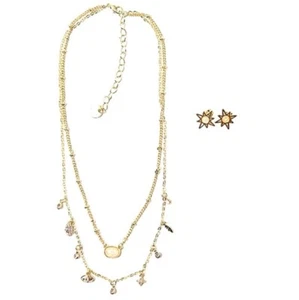 JULES SMITH BEAUTY Radiant Goddess Necklace & Earring Set, NWT, $110 MSRP - Picture 1 of 2