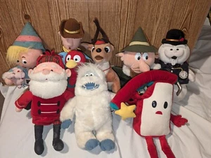 8x Vintage Rudolph The Red Nose Reindeer The Island Of Misfit Toys Plush 12" - Picture 1 of 19