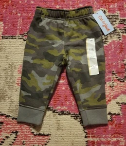 NEW NWT Cat & Jack 12 mo jogger baby boys jogger sweats pants drawstring - Picture 1 of 2