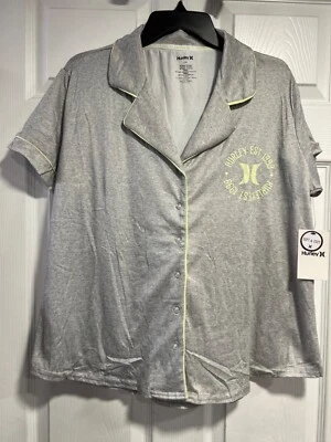 Hurley SOFT & COZY 2 Pc Pajama Short Sets ~ 2 Colors & Various Sizes - Image 1 of 2