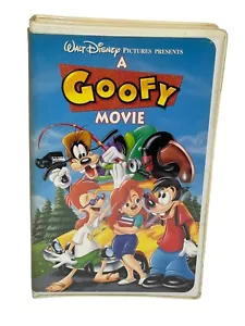 Disney A Goofy Movie VHS 1995 Video Tape Family Animated VTG Clamshell Case RARE - Picture 1 of 5