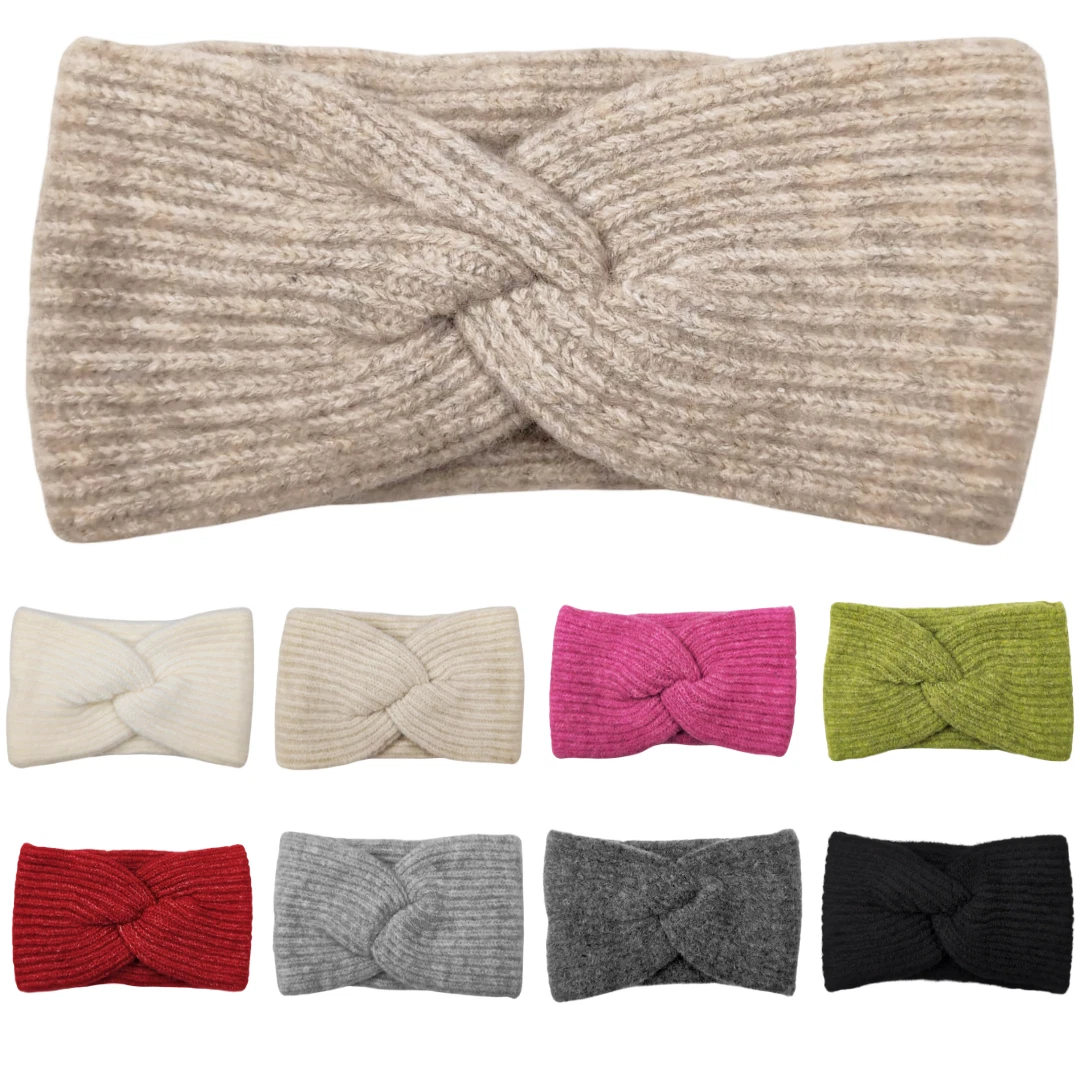 Damen Stirnband Mit Roter Schleife, Doppellagig, Dehnbar – Für Sport, Alltag & Styling