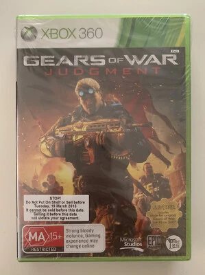 GEARS OF WAR JUDGMENT + STEELBOOK EB GAMES EXCLUSIVE SPECIAL EDITION NEW SEALED - Image 1 of 4