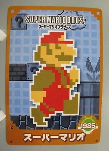 Super Mario TCG Card Japanese Super Famicom Nintendo Made In Japan F/S No.1 - Picture 1 of 10