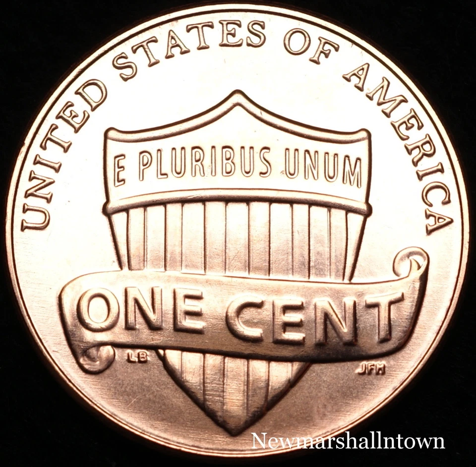 2012 P Lincoln Shield Penny ~ Moeda não circulada de rolo bancário - Imagem 1 de 1