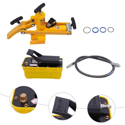Air Hydraulic Tire Bead Breaker with Hydraulic Foot Pump + Air Hose 10000PSI US Foto 1 de 4