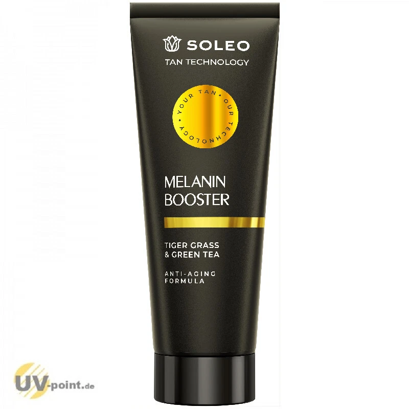 Soleo MELANIN BOOSTER accelerator 200ml Solarium- Bräunung Lotion Kosmetik