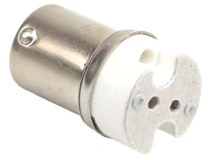 Imtra ILBA1156-G4 Type 1156 Bayonet Socket to Bi-Pin G4 Light Bulb Adapter - Foto 1 di 2