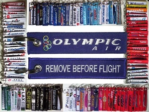 Keyring Olympic Airlines Ολυμπιακές Αερογραμμές keychain - Picture 1 of 1