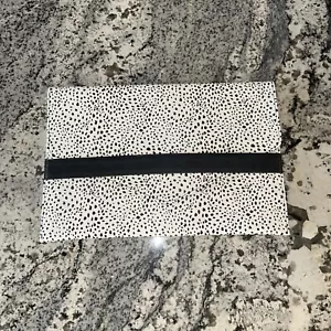THIRTY ONE Envelope Laptop Sleeve Dainty Speckles Pebble White Black 14x9.25 - Picture 1 of 3
