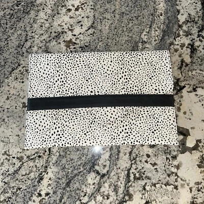 THIRTY ONE Envelope Laptop Sleeve Dainty Speckles Pebble White Black 14x9.25 - Image 1 of 3
