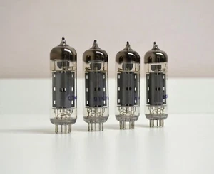 4 piezas Nuevo 6P14P-ER Combinado Cuádruple Rejilla Dorada Tubo EL84 6BQ5 7189 NOS - Imagen 1 de 5