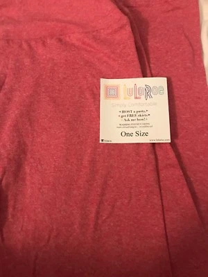 Lularoe OS Talla Única Leggings Sólido Coral Rosa Brezo Difícil de Encontrar Pantalones Unicornio Nuevos 🦄 Foto 1 de 4