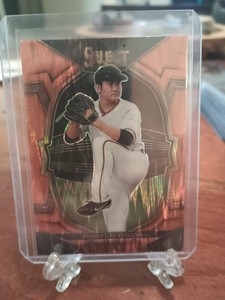 2023 Panini Select Orange Flash Prizm Concourse Level Tomoyuki Sugano #38