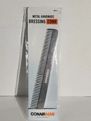 Conair Man Metal Handmade Dressing Hair Comb - Image 1 of 2
