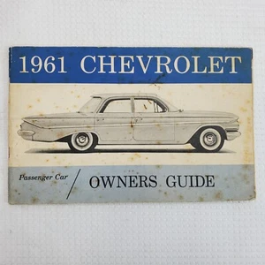1961 Chevrolet Owners Guide Car Manual Vintage - Picture 1 of 10