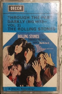 THE ROLLING STONES -THROUGH THE PAST, DARKLY- 1969 UK TAPE ALBUM, CLASSIC ROCK - Imagen 1 de 4
