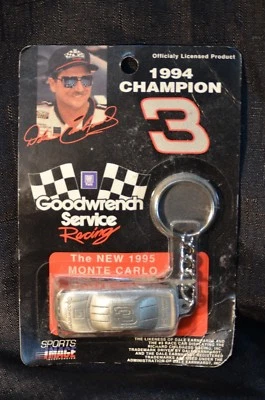 NASCAR Collectible Key Chain 1994 Champion Dale Earnhardt #3 Trackside Vintage - Image 1 of 4