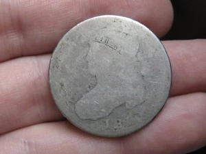 1810 Capped Bust Silver Half Dollar- Lowball, Heavily Worn, PO01 Candidate? - Picture 1 of 7