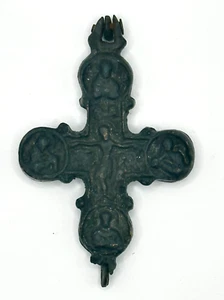 Byzantine Reliquary Cross - Picture 1 of 2