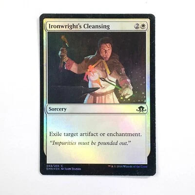 Ironwright's Cleansing 32 - MTG - Eldrich Moon -LP Foil - Image 1 of 2