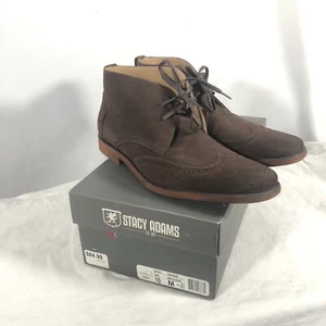 Stacy Adams Taliesin Chukka Stiefel braun Wildleder Größe 10M - Bild 1 von 12