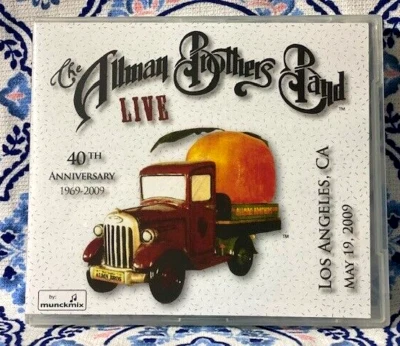 ALLMAN BROTHERS BAND Live 5-19-09 Los Angeles CA 2 CD w/ Tom Petty Foto 1 de 2