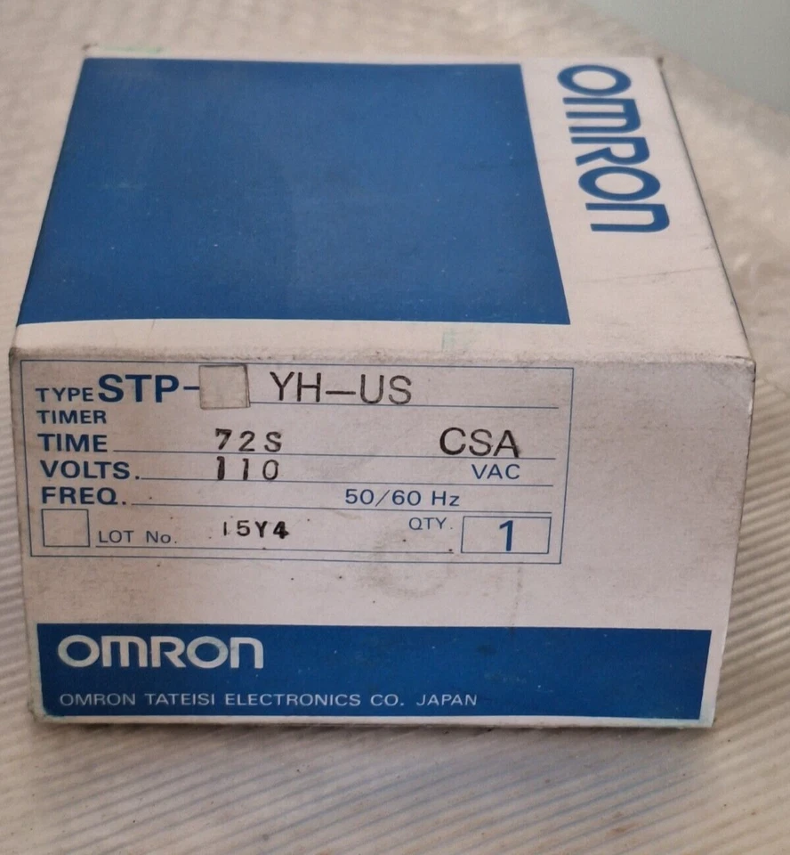 OMRON - STP-YH-US - 72S - 110 VAC - Temporizador - Nuevo - Imagen 1 de 1